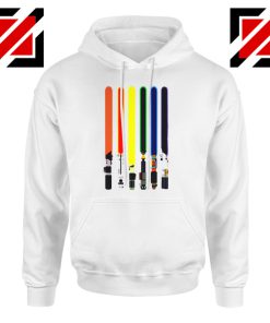 Swords Colors Hoodie Swords Of Star Wars Best Hoodies S-2XL White