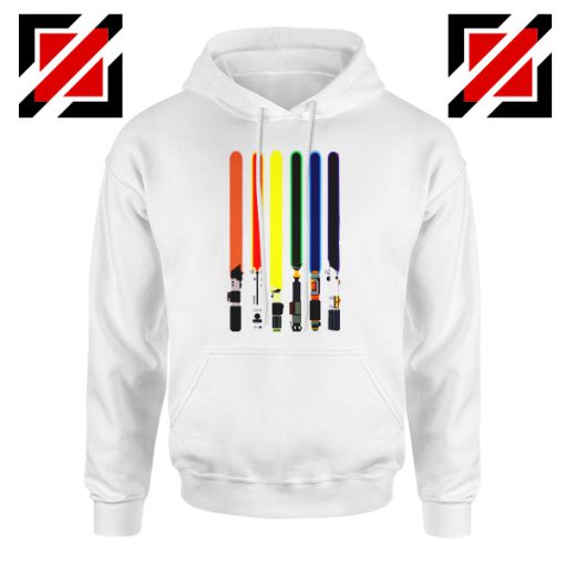 Swords Colors Hoodie Swords Of Star Wars Best Hoodies S-2XL White