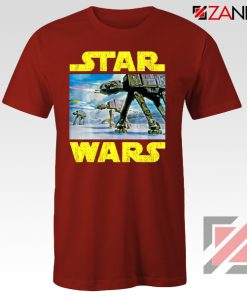 The Battle of Hoth Tshirt Star Wars Gift Tee Shirts S-3XL Red