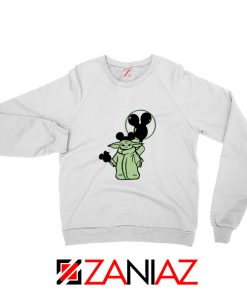 The Child Disney White Sweatshirt