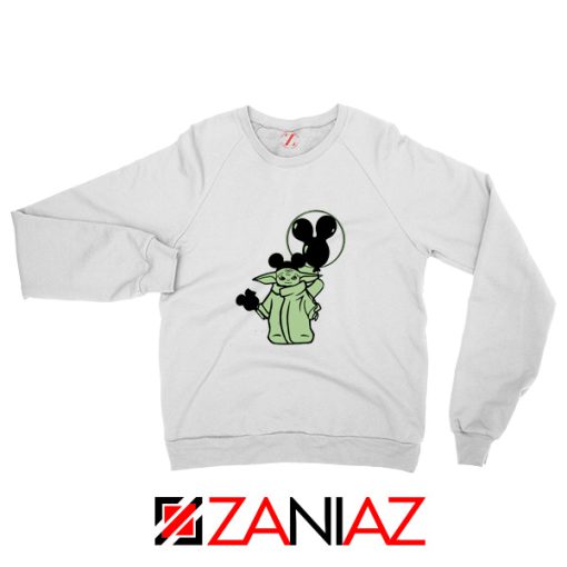 The Child Disney White Sweatshirt