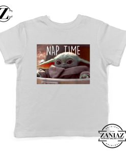 The Child Nap Time Kids Tee Shirt Baby Yoda Star Wars Youth Tees S-XL