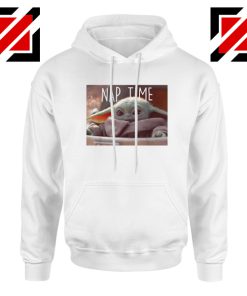 The Child Nap Time White Hoodie