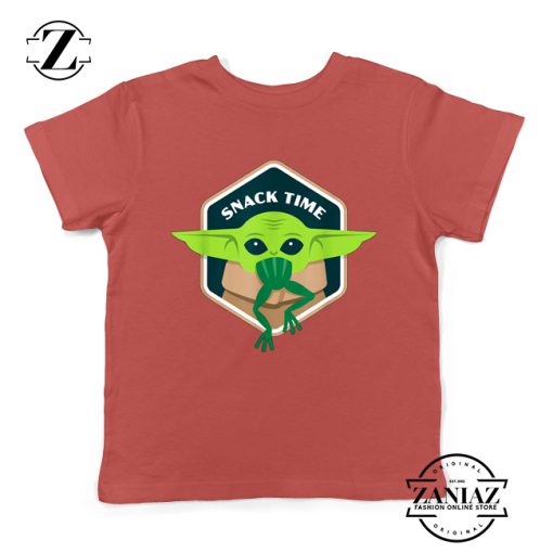 The Child Snack Time Red Youth Tshirt