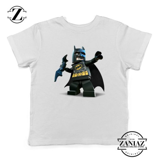 The Lego Batman White Kids Tshirt