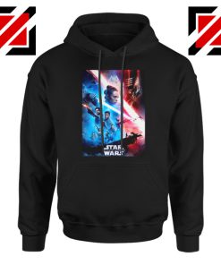 The Rise Of Skywalker Poster Hoodie Star Wars Hoodies S-2XL Black