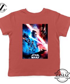 The Rise Of Skywalker Poster Kids Tshirt Star Wars Youth Tee Shirts S-XL