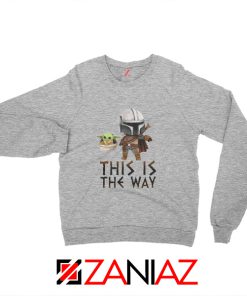 This Is The Way Baby Yoda Sweater Star Wars Sweatshirts S-2XL