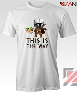 This Is The Way Baby Yoda White Tshirt