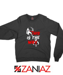 This Is The Way Sweatshirt The Mandalorian Sweater S-2XL Black