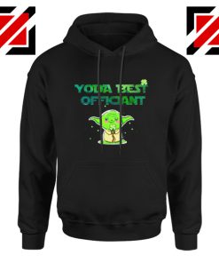 Yoda Best Officiant Hoodie Star Wars Gift Hoodies S-2XL Black