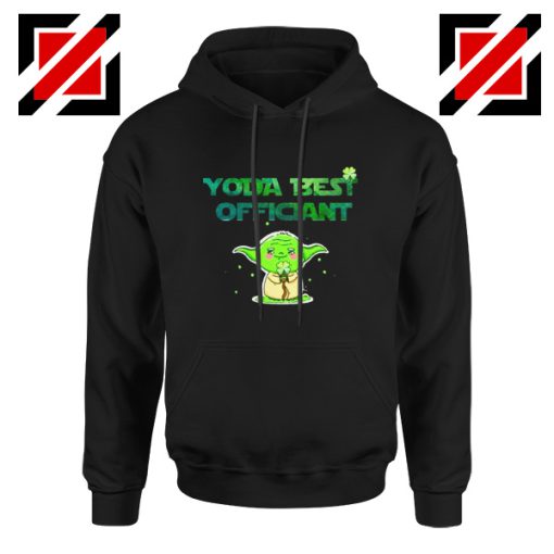 Yoda Best Officiant Hoodie Star Wars Gift Hoodies S-2XL Black