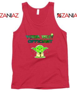 Yoda Best Officiant Tank Top Star Wars Women Gift Tops S-3XL Red