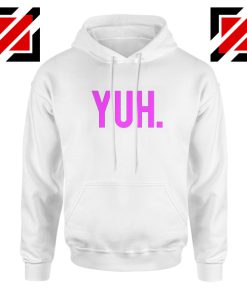 Yuh Ariana Grande White Hoodie