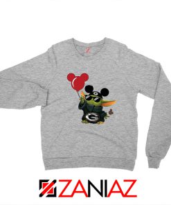 Baby Yoda Mickey Mouse Balloons Sweater