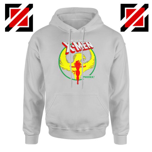 Dark Phoenix Circle Grey Hoodie