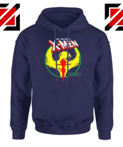 Dark Phoenix Circle Navy Hoodie