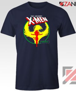 Dark Phoenix Circle Navy Tee Shirt