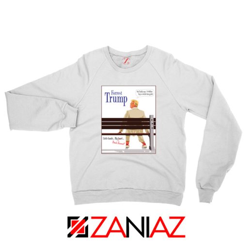 Forrest Trump White Sweatshirt