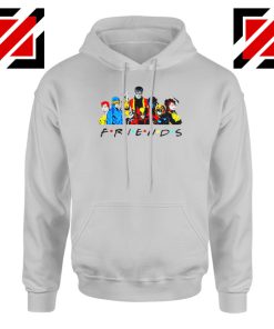 Friends X Men Team Grey Hoodie