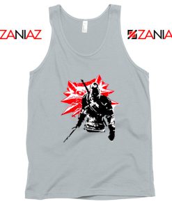 Geralt of Rivia The Witcher 3 Grey Tank Top