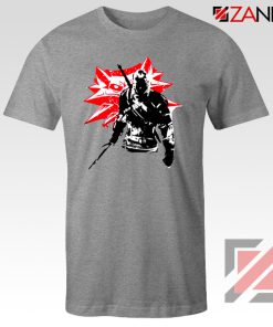 Geralt of Rivia The Witcher 3 Grey Tee