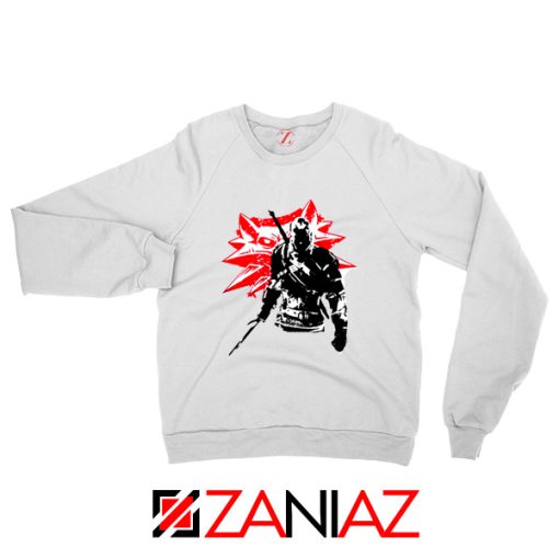 Geralt of Rivia The Witcher 3 White Sweatshirt