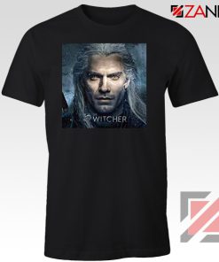 Henry Cavill Serial The Witcher Black Tshirt