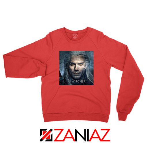 Henry Cavill The Witcher Red Sweatshirt