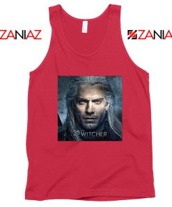 Henry Cavill The Witcher Red Tank Top