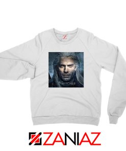 Henry Cavill The Witcher White Sweatshirt