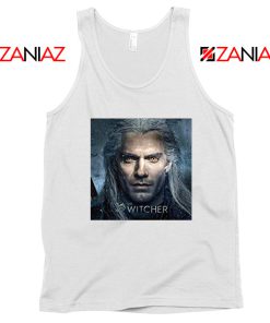 Henry Cavill The Witcher White Tank Top