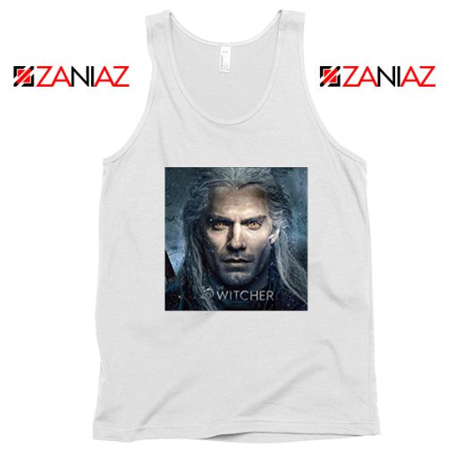 Henry Cavill The Witcher White Tank Top