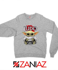 Judo Baby Yoda Grey Sweatshirt