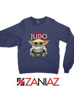 Judo Baby Yoda Navy Sweatshirt