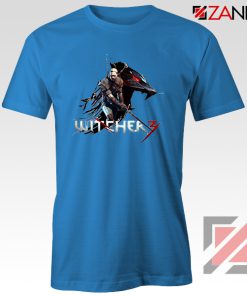 Mount Get The Witcher Blue Tee Shirt