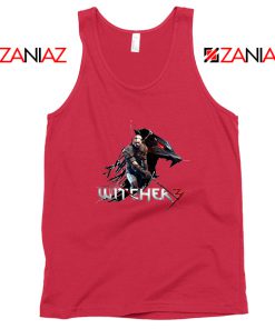 Mount Get The Witcher Red Tank Top