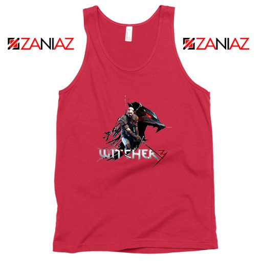 Mount Get The Witcher Red Tank Top