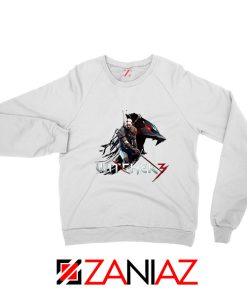 Mount Get The Witcher White Sweatshirt