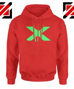 Neon X Men Claw Red Hoodie