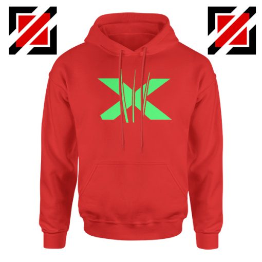 Neon X Men Claw Red Hoodie