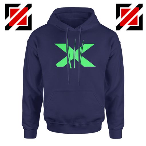 Neon X Men Claw Navy Hoodie