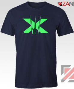 Neon X Men Claw Navy Blue Tshirt