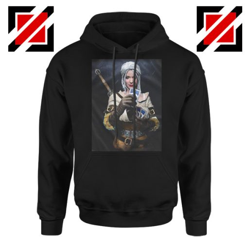 Princess Cirilla The Witcher Black Hoodie