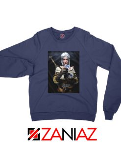 Princess Cirilla The Witcher Navy Sweater