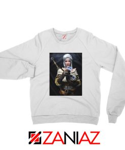 Princess Cirilla The Witcher White Sweater