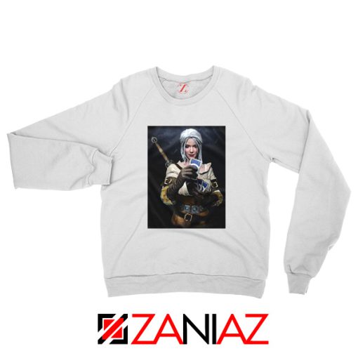 Princess Cirilla The Witcher White Sweater