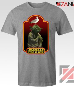 Seagull Stop It Now Grey Tee Shirt