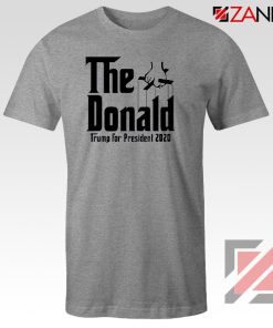 The Donald Grey Tee Shirt Parody Trump