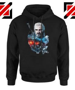 The Witcher 3 Into The Fire Black Hoodie